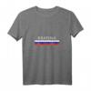 Damen Bratina T-Shirt | Russia Russland V-Ausschnitt - Perfektes Geschenk für Rap Liebhaber & Fans russischer Kultur