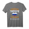 Ich Brauche Keine Therapie Ich Muss Nur Nach Russland T-Shirt - Lustiges Geschenk für Russland-Fans, Reisende und Liebhaber russischer Kultur