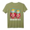 Matryoshka Krasavica Babuschka Russin Geschenk – Lustiges Russland T-Shirt für Damen und Fasnet-Kostüm