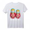 Matryoshka Krasavica Babuschka Russin Geschenk – Lustiges Russland T-Shirt für Damen und Fasnet-Kostüm