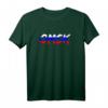 Omsk Deutsche in Russland Spätaussiedler T-Shirt in den Farben der russischen Flagge – Stolz auf Herkunft und Heimat