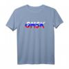 Omsk Deutsche in Russland Spätaussiedler T-Shirt in den Farben der russischen Flagge – Stolz auf Herkunft und Heimat