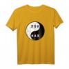 Yin Yang Zeichen Russland T-Shirt - Lustiges Kyrillisch Design für Russlandfans, Russlanddeutsche und Kulturstolze zum Geburtstag & Weihnachten