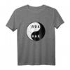 Yin Yang Zeichen Russland T-Shirt - Lustiges Kyrillisch Design für Russlandfans, Russlanddeutsche und Kulturstolze zum Geburtstag & Weihnachten