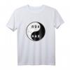 Yin Yang Zeichen Russland T-Shirt - Lustiges Kyrillisch Design für Russlandfans, Russlanddeutsche und Kulturstolze zum Geburtstag & Weihnachten