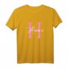 Nastja Russisches Schrift Buchstabe T-Shirt – Personalisierte Geschenkidee für russische Frauen, Muttertag & Geburtstag