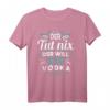Lustiges Vodka T-Shirt mit Spruch 'Der tut nix, der will nur Vodka' – Perfektes Geschenk für Wodka-Liebhaber zu Geburtstag & Weihnachten