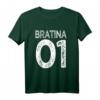 Bratina 01 | Russia Russland T-Shirt – Perfektes Geschenk für Rap Liebhaber, Familien, Kinder und Jugendliche zu Geburtstag, Weihnachten & Anlässen