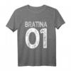 Bratina 01 | Russia Russland T-Shirt – Perfektes Geschenk für Rap Liebhaber, Familien, Kinder und Jugendliche zu Geburtstag, Weihnachten & Anlässen