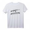 Kalashnikov AK-47 Gewehr Waffe Russland UdSSR CCCP Nostalgie T-Shirt für Sowjet-Fans, Kommunisten & Linke Demonstranten