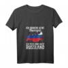 Damen Russland Flagge T-Shirt mit V-Ausschnitt – Perfekt für Urlaub, Fan, Geschenk & Fernweh nach Russland