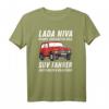 Lada Niva 4x4 Offroad Geländewagen Russland UdSSR T-Shirt – Für Automobilfans, Offroad-Enthusiasten und Lada Niva Liebhaber