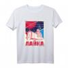 Laika Gagarin Hund Sputnik Propaganda T-Shirt – Vintage Sowjetisches Raumfahrtdesign für Weltraumfans und Wissenschaftler