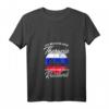 Damen Russland Flagge T-Shirt mit V-Ausschnitt – Perfektes Geschenk für Russland-Fans, Urlaub & Stolz auf russische Wurzeln