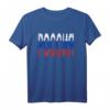Russland T-Shirt mit Flagge – Reise-Urlaub, Transsibirische Eisenbahn & Russische Kultur für Stolze Russen