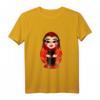 Matrjoschka Russland Russisch Geschenk T-Shirt - Traditionelle Bunte Puppen für Russland-Fans und Sammler