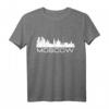 Skyline-Stadtbild Moskau & Russland Stolz T-Shirt – KGB, Sowjetunion & Geheimdienst Design für Fans und Sammler