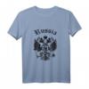 Russia T-Shirt Russland Bekleidung für Damen & Herren - Retro Vintage Look mit Fahne & Adler, Perfekt für Patrioten & Russland Fans
