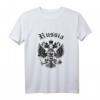 Russia T-Shirt Russland Bekleidung für Damen & Herren - Retro Vintage Look mit Fahne & Adler, Perfekt für Patrioten & Russland Fans