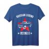 Schiguli Lada Auto PKW T-Shirt – Nostalgisches Design für russische Automobilfans & Sowjetauto-Liebhaber