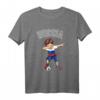 Dabbing Fußball Junge mit Russland Trikot - Kinder T-Shirt für russische Fußballfans, Geburtstag & Vereinsgeschenke