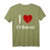 I Love Pelmeni T-Shirt – Lustiges Russland Motiv für Fans russischer Küche, Kultur und Tradition, Perfekt als Geschenk zu Geburtstag und Weihnachten