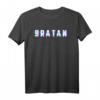 Bratan | Russland T-Shirt für Rap Fans – Originelles Geschenk für Männer, Frauen, Kinder zu Geburtstag, Weihnachten & Anlässen