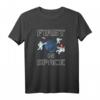 First In Space Astronaut Russland Weltall Raumfahrt T-Shirt – Lustiges Propaganda Motiv für Raumfahrtfans und Russland Enthusiasten