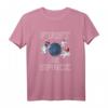 First In Space Astronaut Russland Weltall Raumfahrt T-Shirt – Lustiges Propaganda Motiv für Raumfahrtfans und Russland Enthusiasten