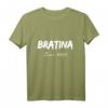 Bratina 1996 Russland Design Bratan Pizdez Blyat T-Shirt – Lustiges Geschenk für Fans, Freunde & Party-Events
