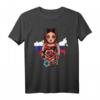 Russland-Flagge Russland Matryoshka CCCP Putin Geschenk T-Shirt – Lustiges Heimatliebe-Shirt für Russlandfans, Geburtstags- und Feiertagsgeschenk