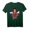 Russland-Flagge Russland Matryoshka CCCP Putin Geschenk T-Shirt – Lustiges Heimatliebe-Shirt für Russlandfans, Geburtstags- und Feiertagsgeschenk