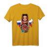 Russland-Flagge Russland Matryoshka CCCP Putin Geschenk T-Shirt – Lustiges Heimatliebe-Shirt für Russlandfans, Geburtstags- und Feiertagsgeschenk