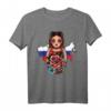 Russland-Flagge Russland Matryoshka CCCP Putin Geschenk T-Shirt – Lustiges Heimatliebe-Shirt für Russlandfans, Geburtstags- und Feiertagsgeschenk