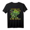 Aus Dem Weg Ich Muss In Die Schule T-Rex Dino Einschulung T-Shirt – Lustiges Geschenk für Erstklässler, Schulanfang 2023 & Schultüte Zubehör
