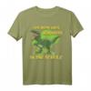 Aus Dem Weg Ich Muss In Die Schule T-Rex Dino Einschulung T-Shirt – Lustiges Geschenk für Erstklässler, Schulanfang 2023 & Schultüte Zubehör