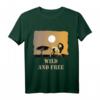 Kinder T-Shirt mit Löwe in Wildnis – Symbol für Freiheit und Stärke, Perfekt für Kinder, die sich selbst verwirklichen möchten