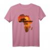 Afrika Kontinent Savanne T-Shirt – Bedrohte Tierarten schützen, Tiermotive & Safari Design