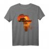 Afrika Kontinent Savanne T-Shirt – Bedrohte Tierarten schützen, Tiermotive & Safari Design