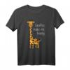 Giraffen Giraffes Make Me Happy T-Shirt – Lustiges Safari & Zoo Geschenk für Tierliebhaber, Geburtstag & Zoobesuch