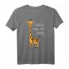 Giraffen Giraffes Make Me Happy T-Shirt – Lustiges Safari & Zoo Geschenk für Tierliebhaber, Geburtstag & Zoobesuch