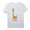 Giraffen Giraffes Make Me Happy T-Shirt – Lustiges Safari & Zoo Geschenk für Tierliebhaber, Geburtstag & Zoobesuch
