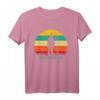 Sondeln T-Shirt Schatzsucher Retro Sunset – Perfektes Outfit für Metalldetektor-Enthusiasten & Schatzsucher