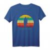 Sondeln T-Shirt Schatzsucher Retro Sunset – Perfektes Outfit für Metalldetektor-Enthusiasten & Schatzsucher