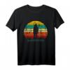 Schatzsucher Sondenänger Retro Sunset Herren T-Shirt – Perfektes Outfit für Metalldetektor-Enthusiasten und Schatzsucher