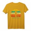 Schatzsucher Sondenänger Retro Sunset Herren T-Shirt – Perfektes Outfit für Metalldetektor-Enthusiasten und Schatzsucher