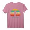 Schatzsucher Sondenänger Retro Sunset Herren T-Shirt – Perfektes Outfit für Metalldetektor-Enthusiasten und Schatzsucher