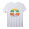 Schatzsucher Sondenänger Retro Sunset Herren T-Shirt – Perfektes Outfit für Metalldetektor-Enthusiasten und Schatzsucher