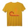 Retro Stil coinshooter Silhouette Schatzsuche T-Shirt – Vintage 70er Design & perfekte Geschenkidee für Schatzsucher
