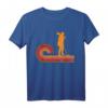 Retro Stil coinshooter Silhouette Schatzsuche T-Shirt – Vintage 70er Design & perfekte Geschenkidee für Schatzsucher